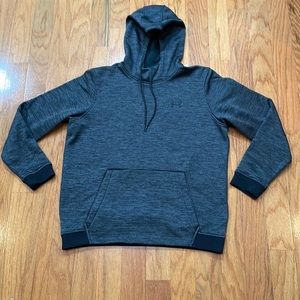 Men’s Under Armour Coldgear Hoodie with Kangaroo Pocket Size Large Loose Fit